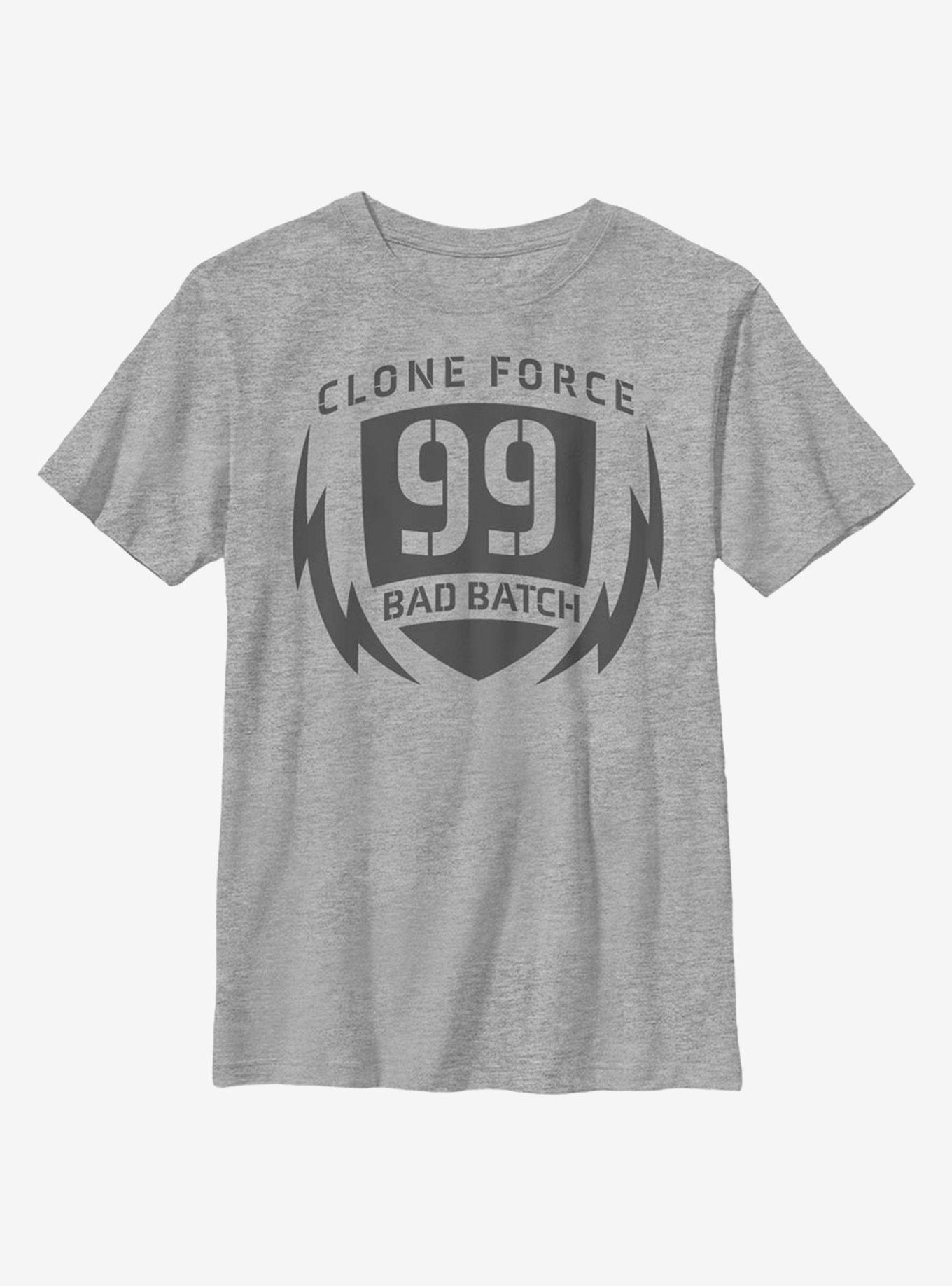 Star Wars: The Bad Batch Clone Force Badge Youth T-Shirt, , hi-res