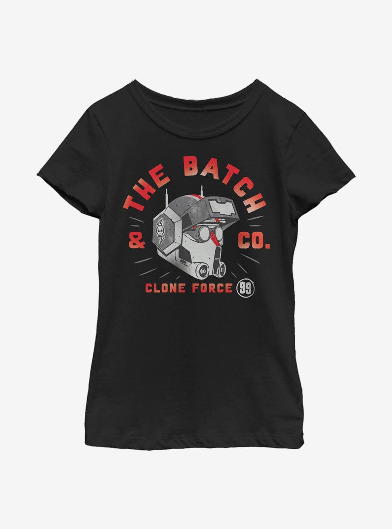 Star Wars: The Bad Batch Co Youth Girls T-Shirt, BLACK, hi-res