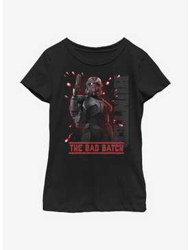 Star Wars: The Bad Batch Hunter Batch Youth Girls T-Shirt, , hi-res