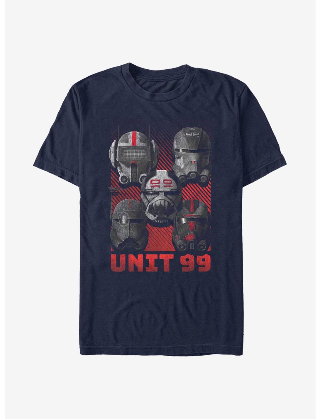 Star Wars: The Bad Batch Unit 99 T-Shirt, NAVY, hi-res