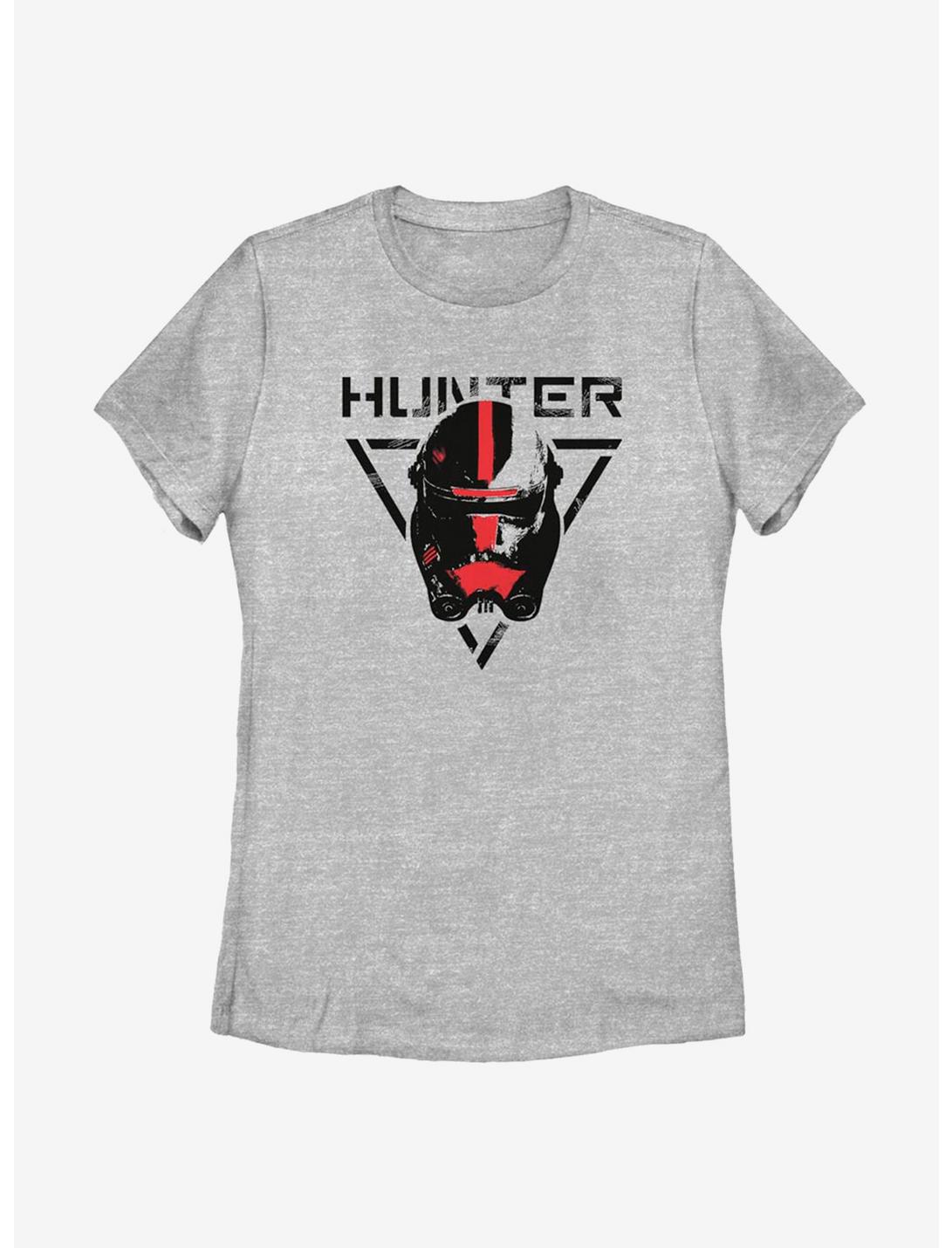 Star Wars: The Bad Batch Hunter Womens T-Shirt, ATH HTR, hi-res