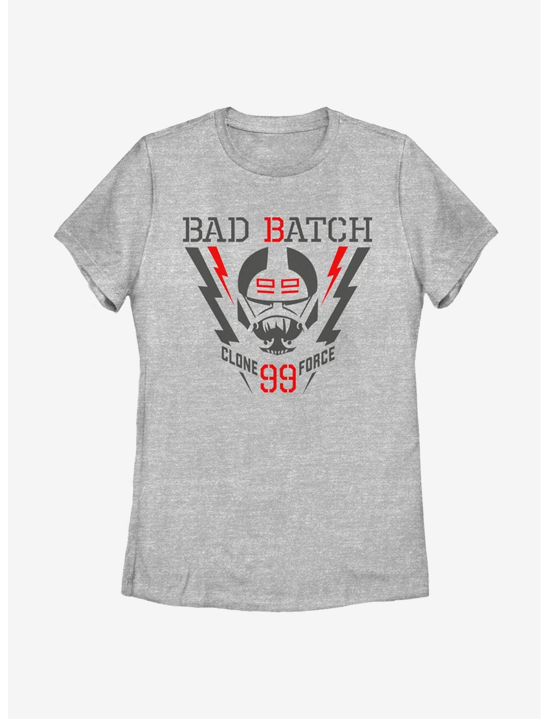 Star Wars: The Bad Batch Lightning Force Womens T-Shirt, ATH HTR, hi-res