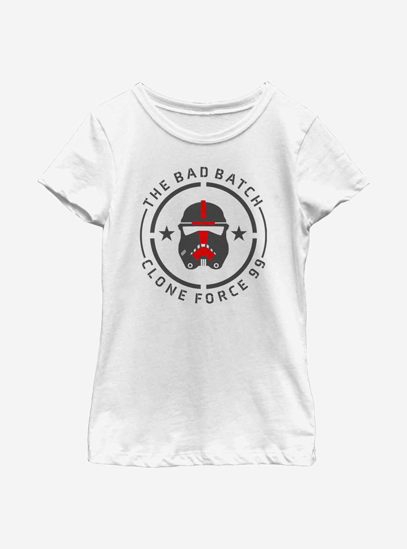 Star Wars: The Bad Batch BB Badge Clone Youth Girls T-Shirt, , hi-res