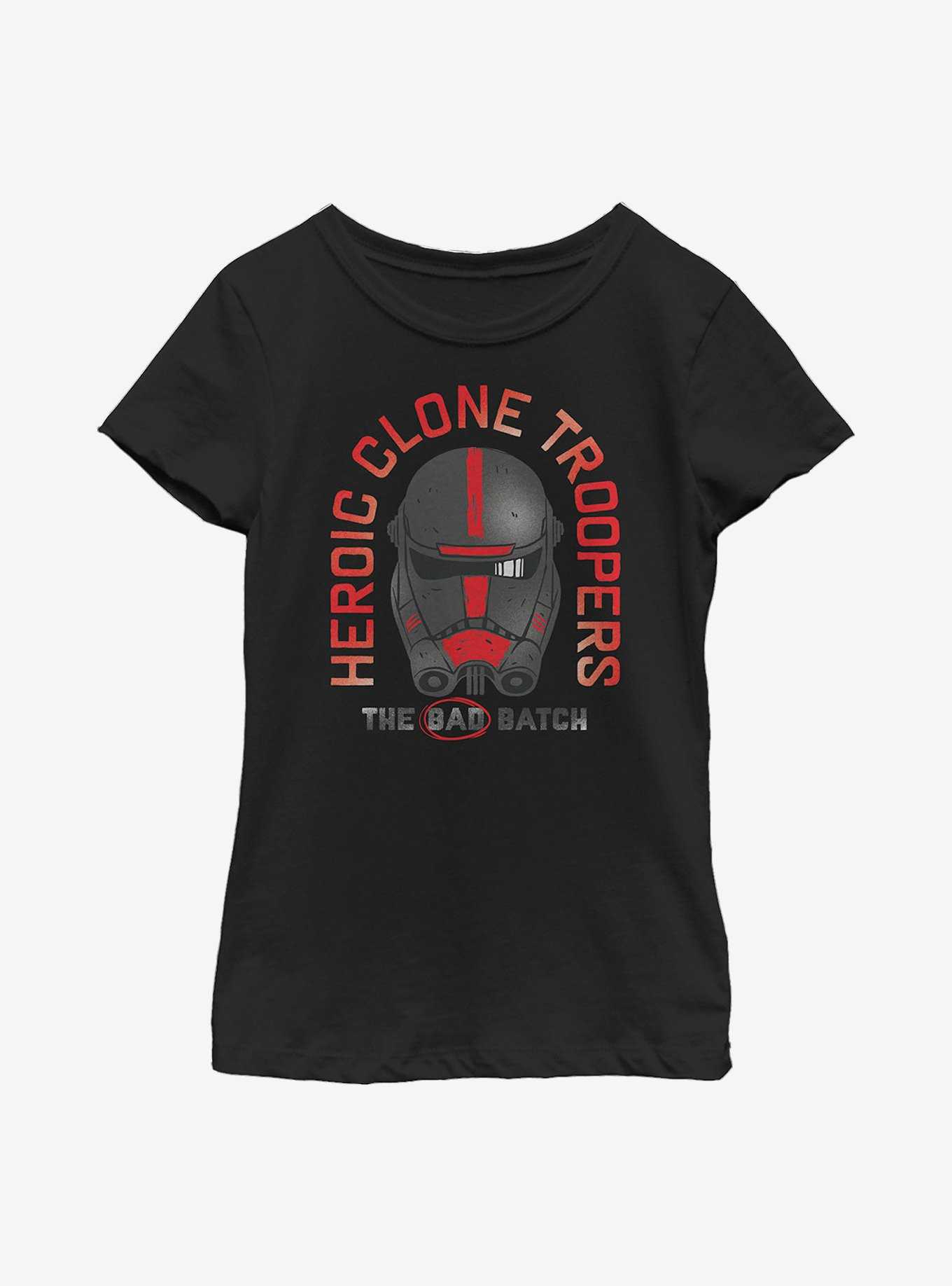 Star Wars: The Bad Batch Heroic Batch Youth Girls T-Shirt, , hi-res
