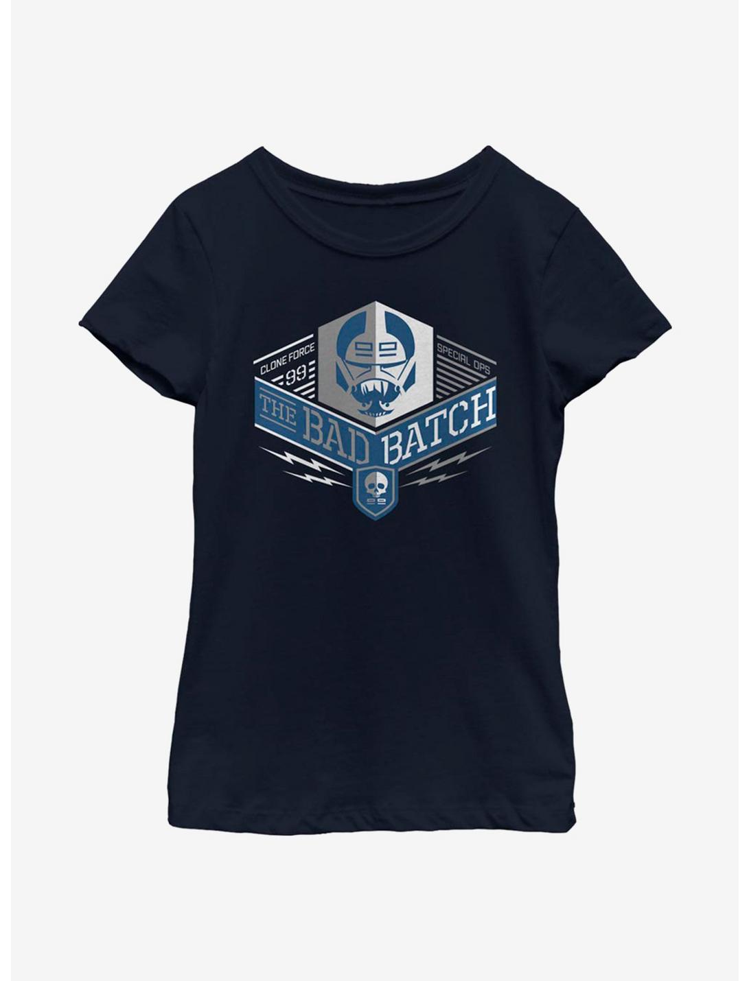Star Wars: The Bad Batch The Special Ops Youth Girls T-Shirt, NAVY, hi-res