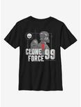Star Wars: The Bad Batch Clone Force Youth T-Shirt, BLACK, hi-res