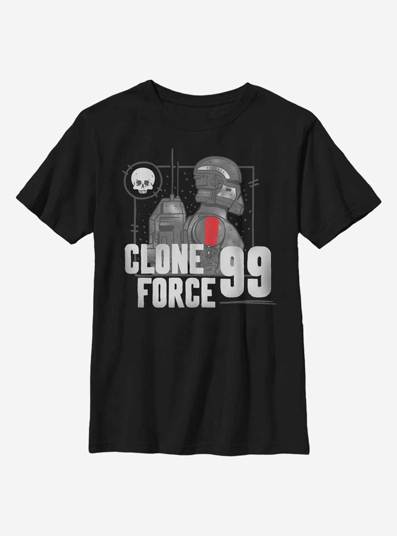 Star Wars: The Bad Batch Clone Force Youth T-Shirt, BLACK, hi-res