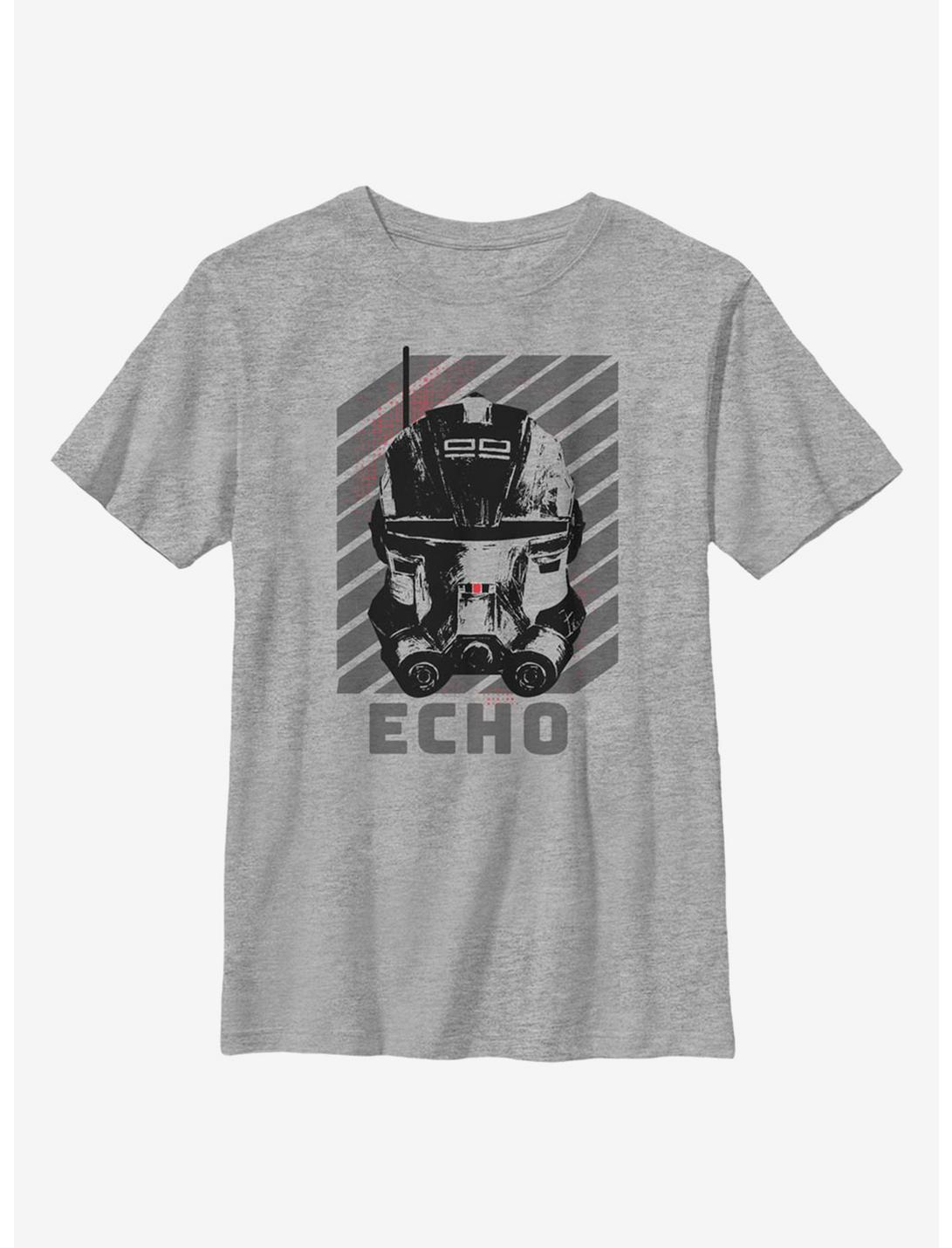 Star Wars: The Bad Batch Echo Youth T-Shirt, ATH HTR, hi-res