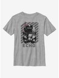 Star Wars: The Bad Batch Echo Youth T-Shirt, ATH HTR, hi-res