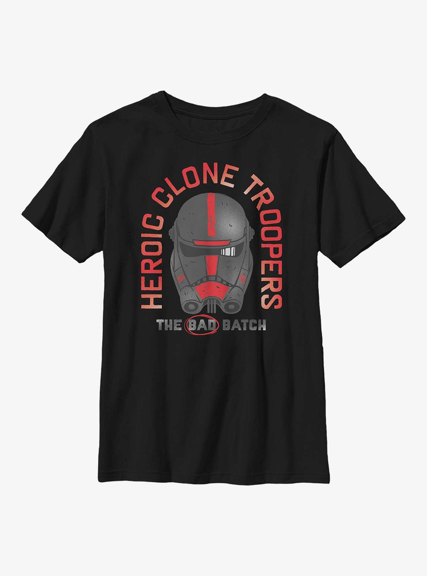 Star Wars: The Bad Batch Heroic Batch Youth T-Shirt, , hi-res