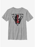 Star Wars: The Bad Batch Hunter Youth T-Shirt, ATH HTR, hi-res