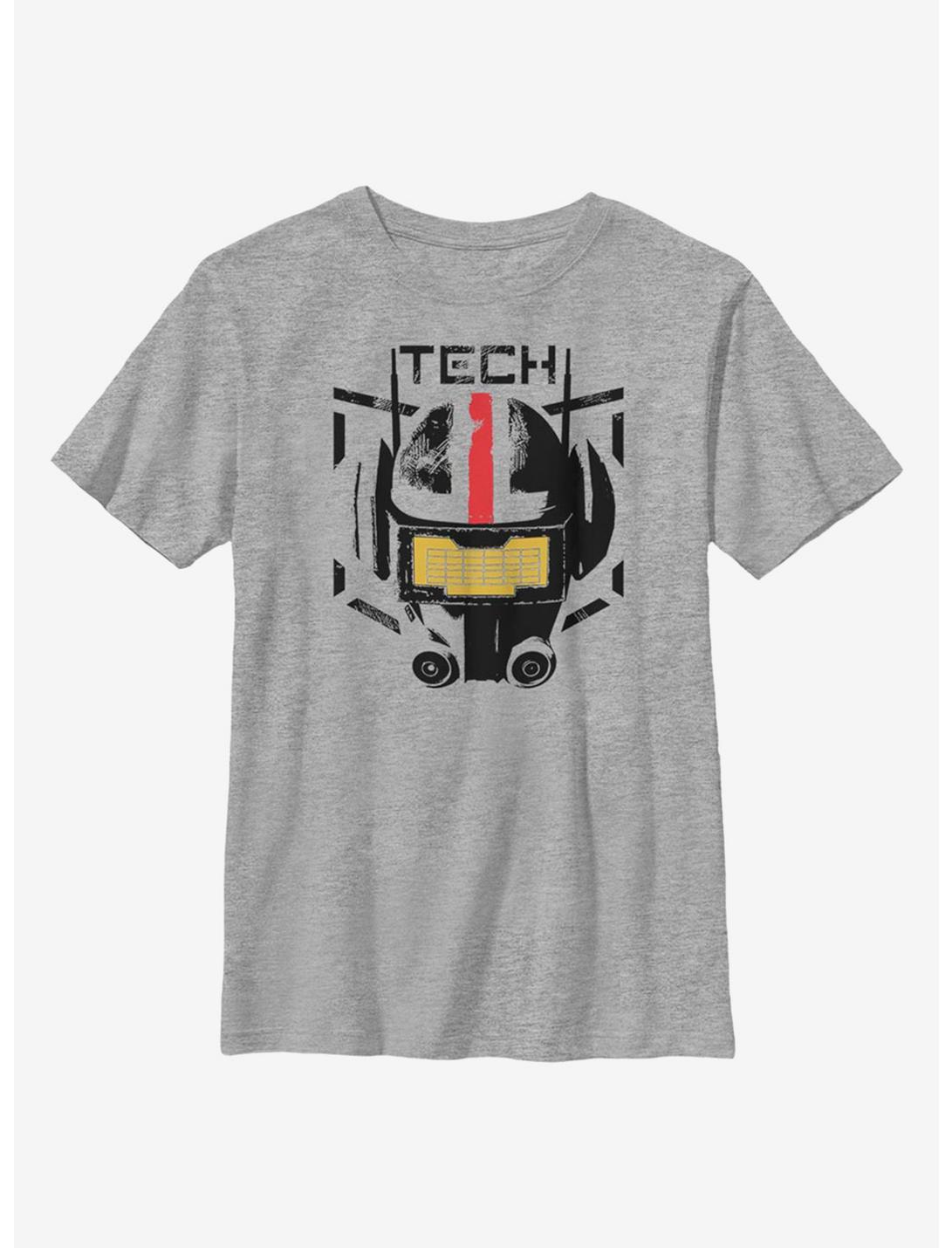 Star Wars: The Bad Batch Tech Youth T-Shirt, ATH HTR, hi-res