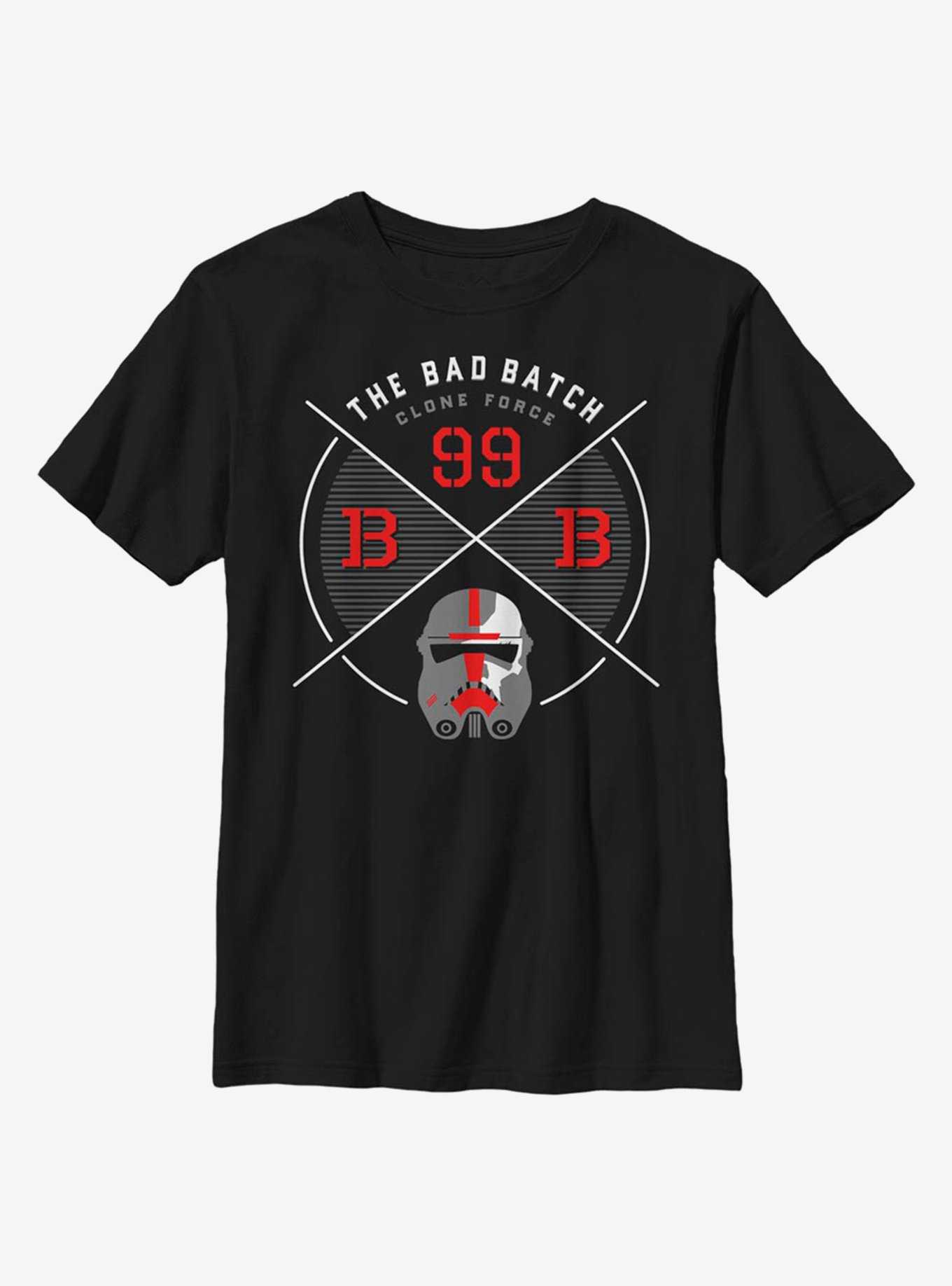 Star Wars: The Bad Batch The Bad Badge Youth T-Shirt, , hi-res