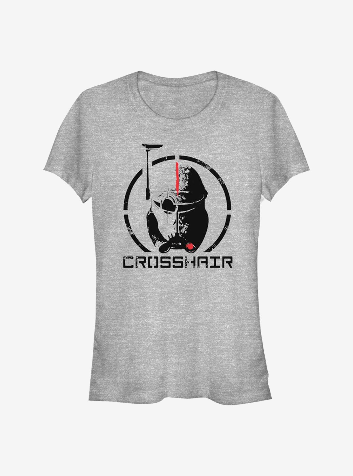 Star Wars: The Bad Batch Crosshair Girls T-Shirt, ATH HTR, hi-res