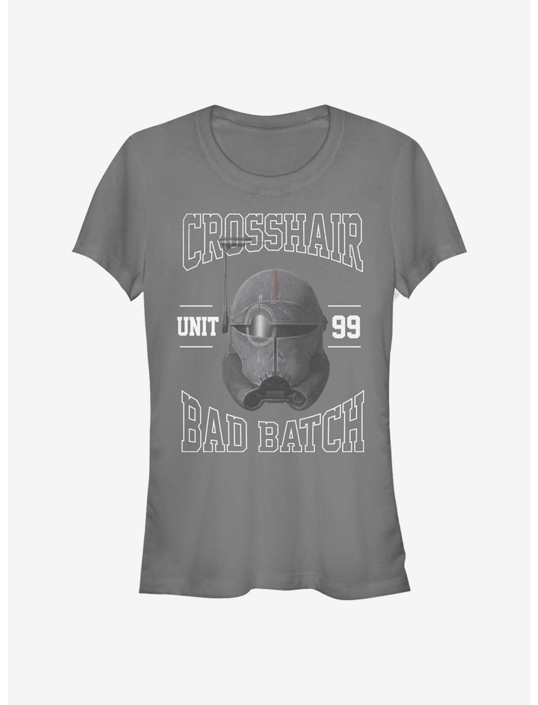 Star Wars: The Bad Batch Crosshair Girls T-Shirt, CHARCOAL, hi-res