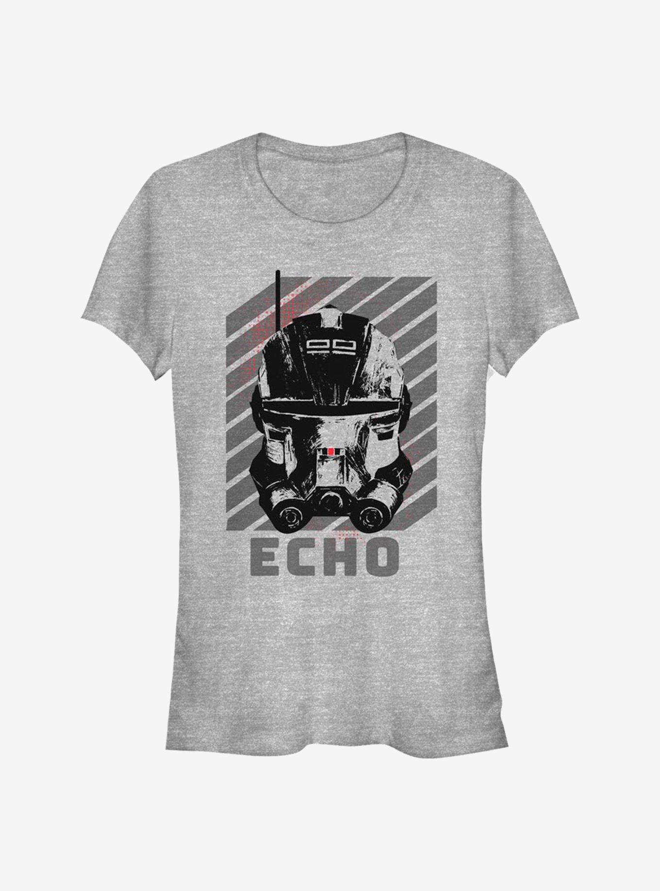 Star Wars: The Bad Batch Echo Girls T-Shirt, ATH HTR, hi-res