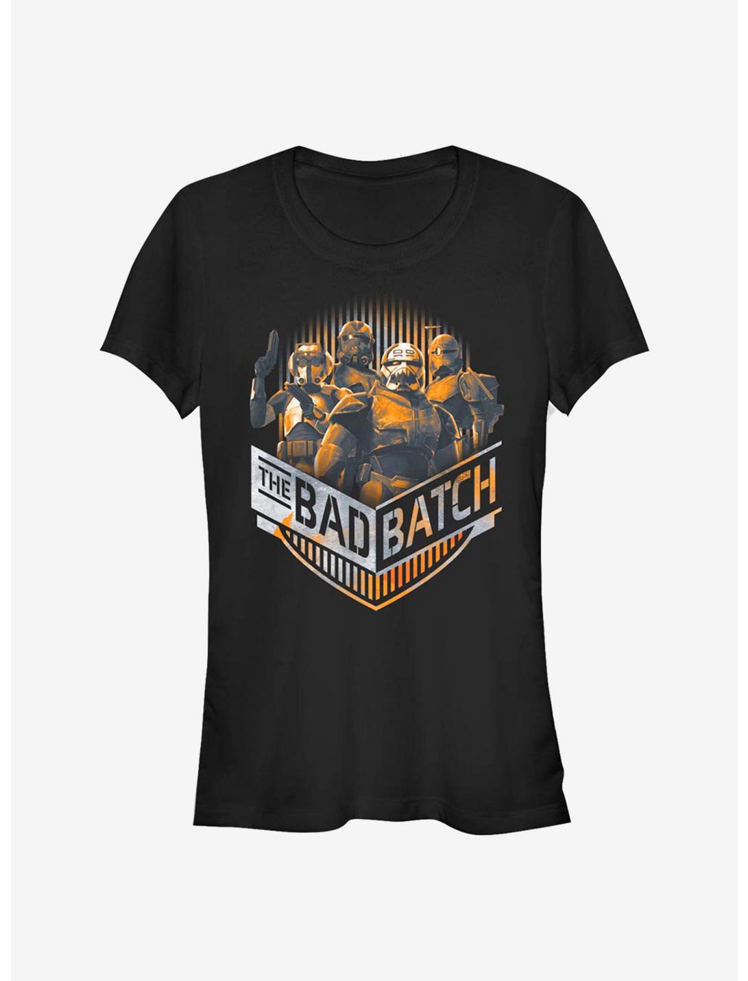 Star Wars: The Bad Batch Group Girls T-Shirt, BLACK, hi-res