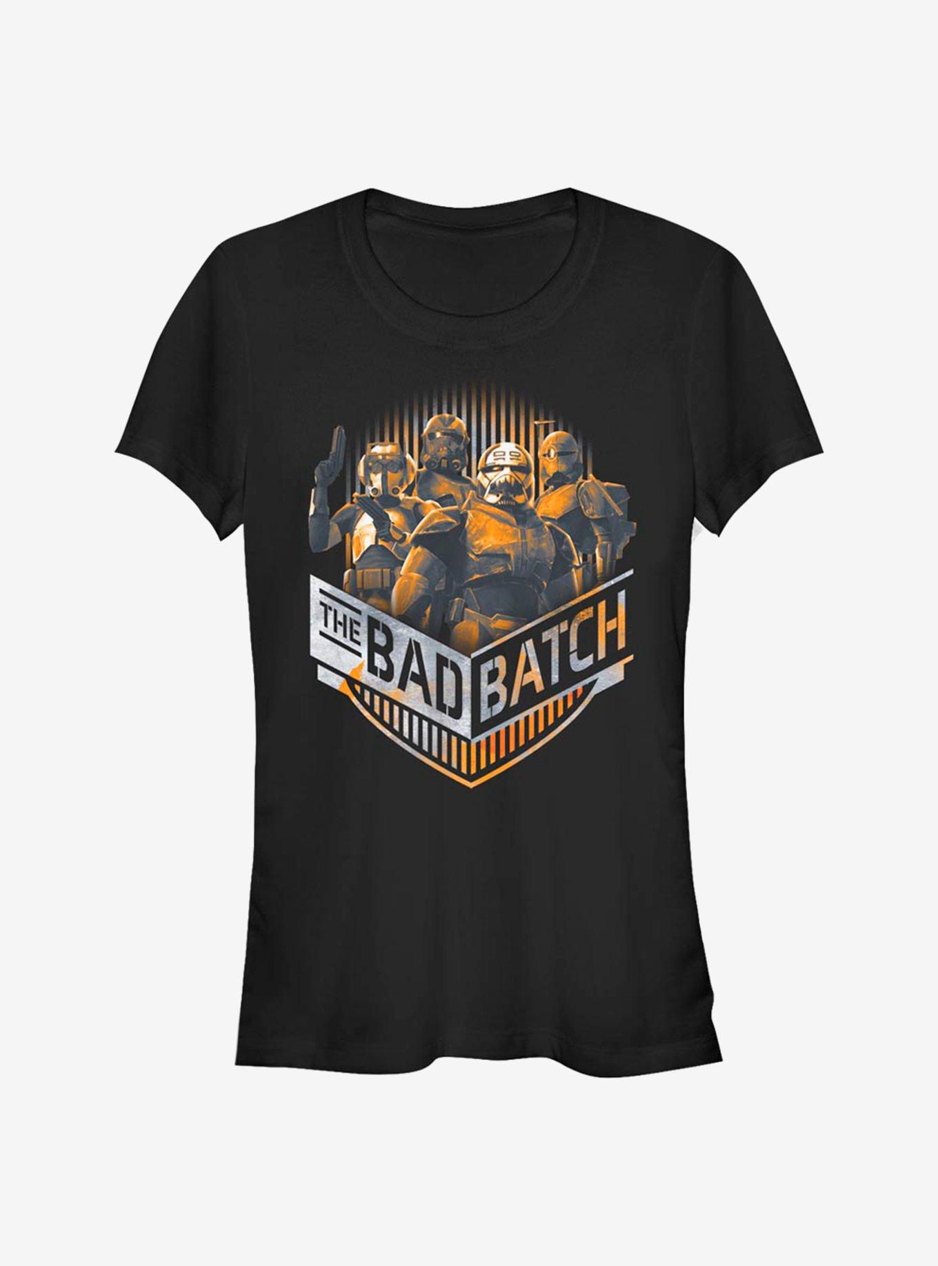 Star Wars: The Bad Batch Group Girls T-Shirt, BLACK, hi-res