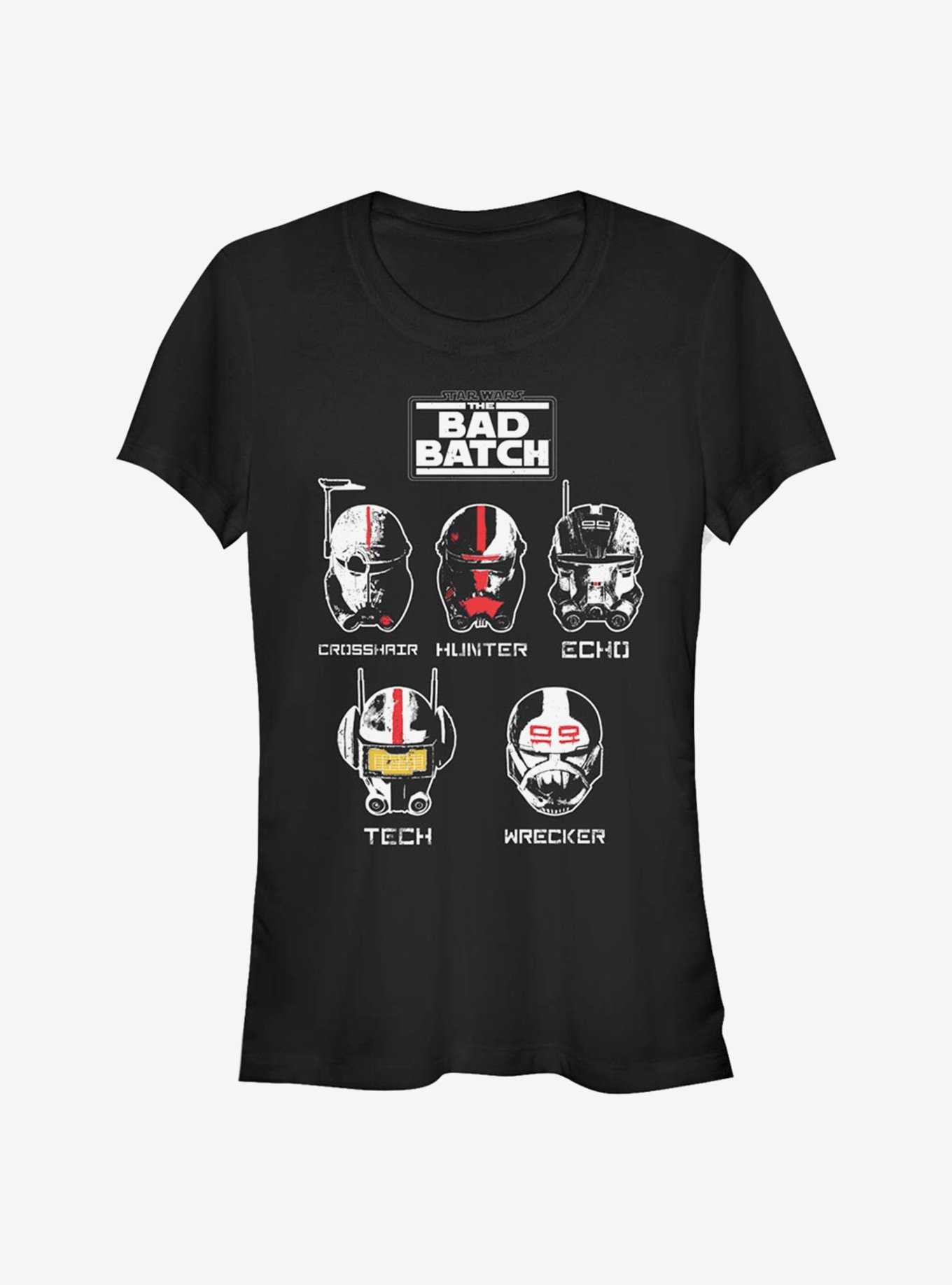 Star Wars: The Bad Batch Helmet Group Girls T-Shirt, , hi-res