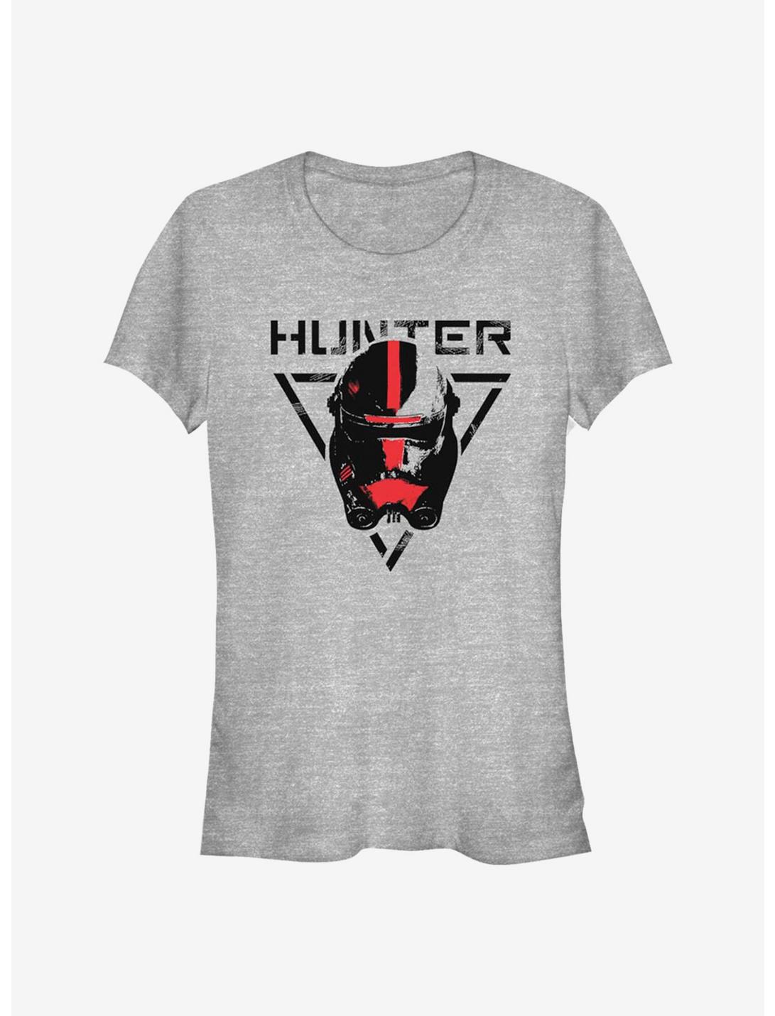 Star Wars: The Bad Batch Hunter Girls T-Shirt, ATH HTR, hi-res