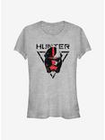 Star Wars: The Bad Batch Hunter Girls T-Shirt, ATH HTR, hi-res