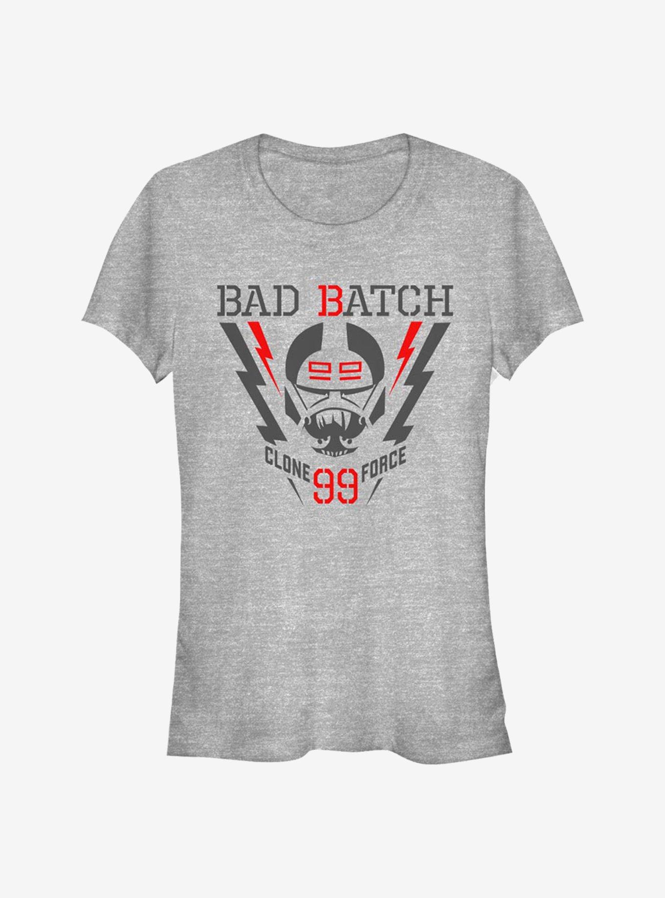 Star Wars: The Bad Batch Lightning Force Girls T-Shirt, ATH HTR, hi-res