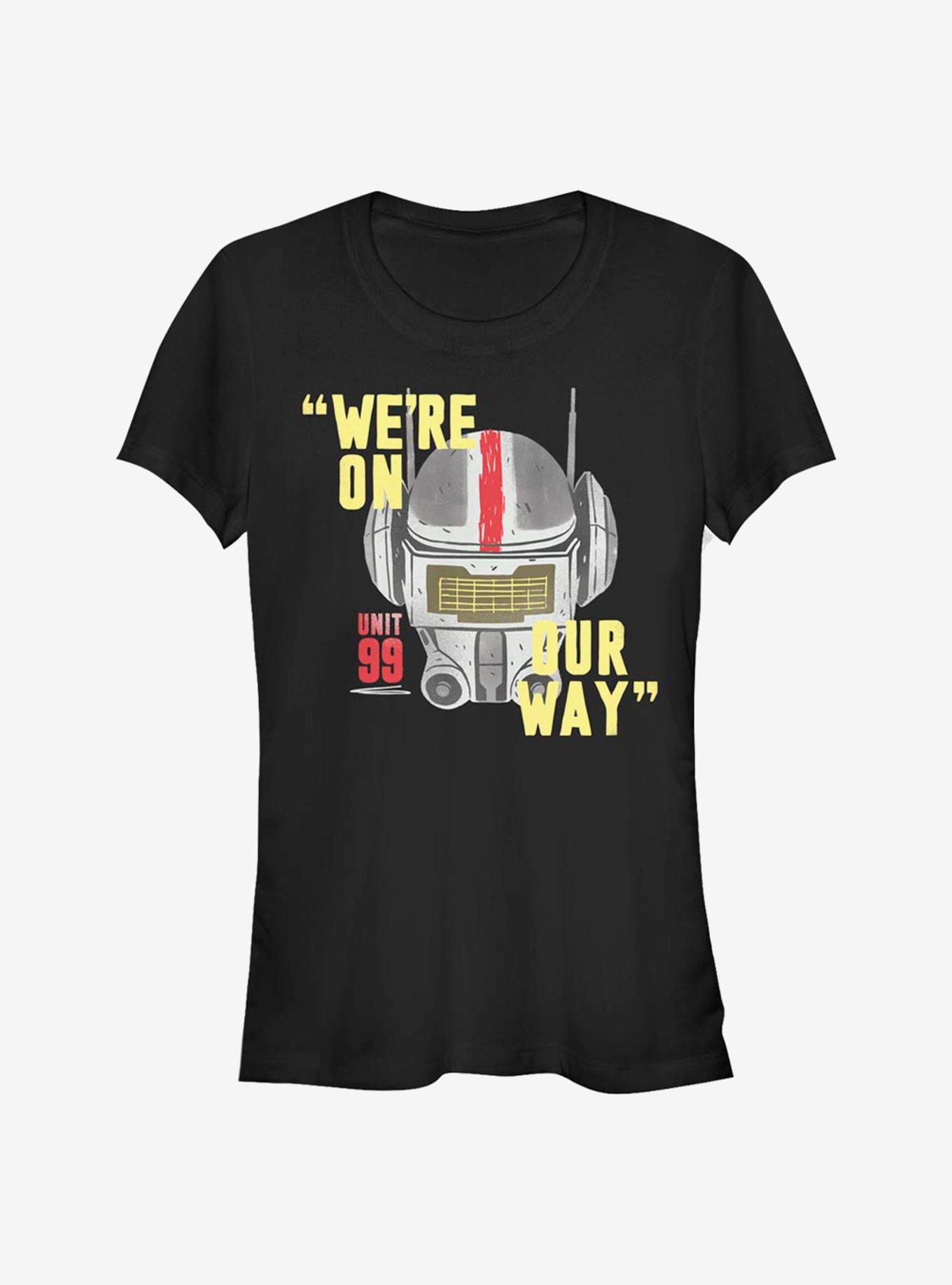 Star Wars: The Bad Batch On Our Way Girls T-Shirt, BLACK, hi-res