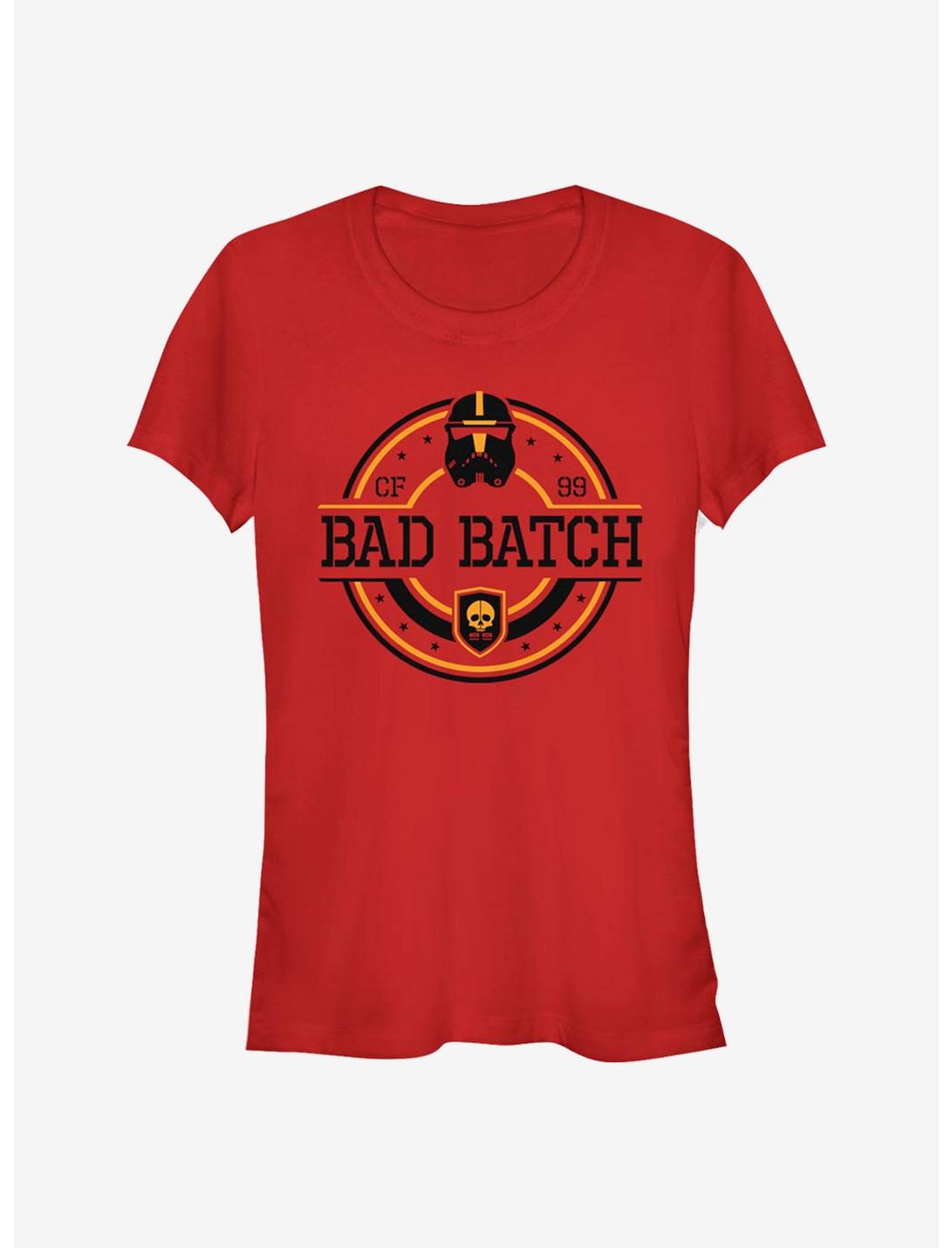 Star Wars: The Bad Batch The Ninety Nine Girls T-Shirt, RED, hi-res