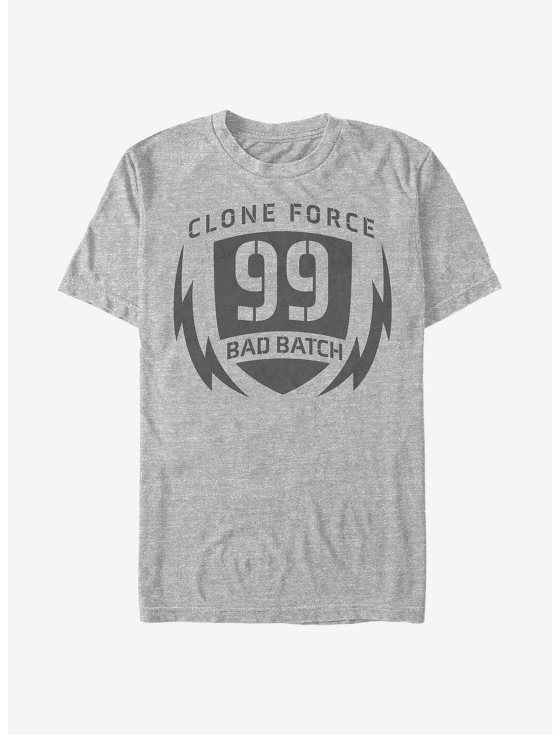 Star Wars: The Bad Batch Clone Force Badge T-Shirt, ATH HTR, hi-res