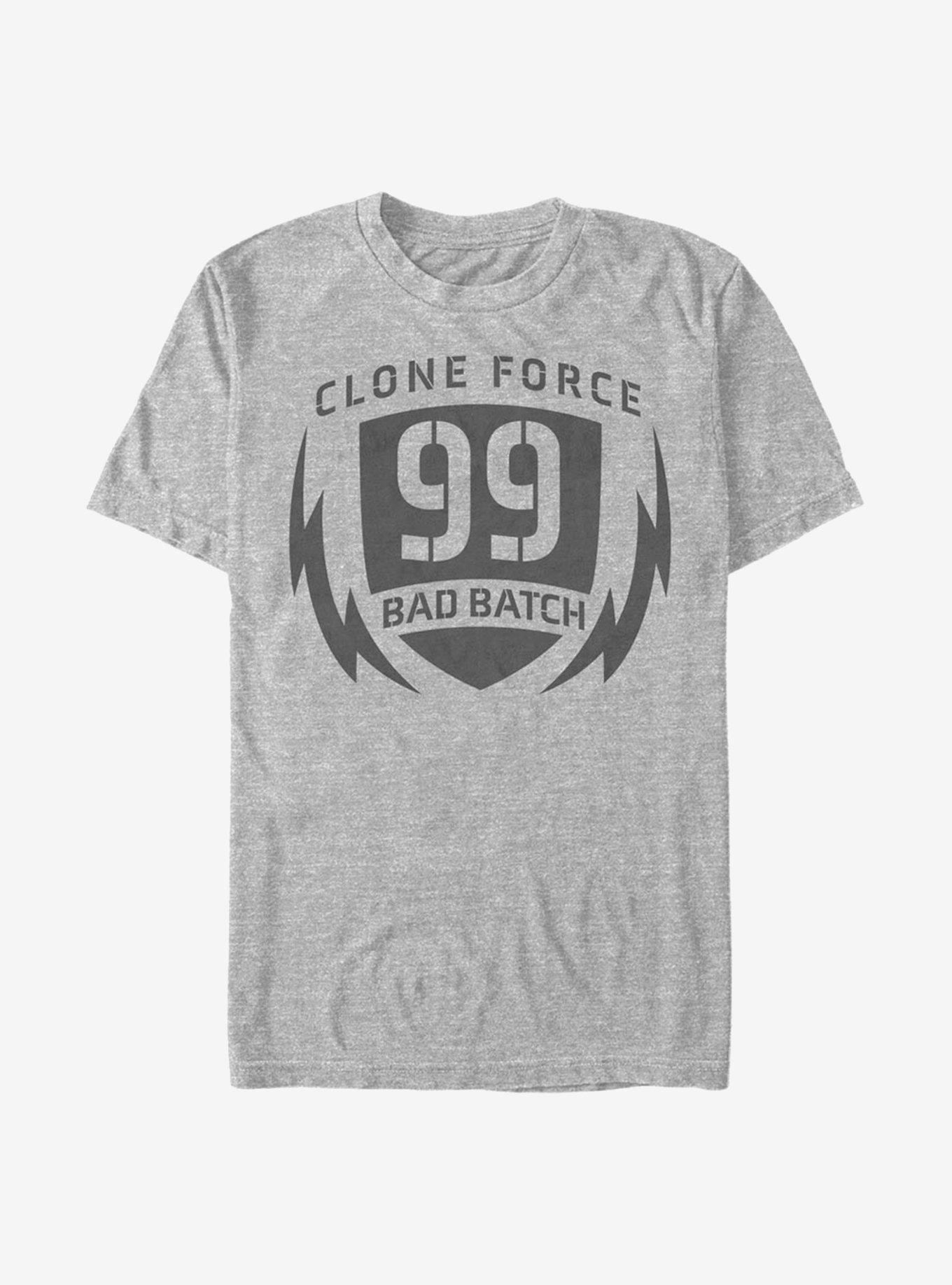 Star Wars: The Bad Batch Clone Force Badge T-Shirt, ATH HTR, hi-res