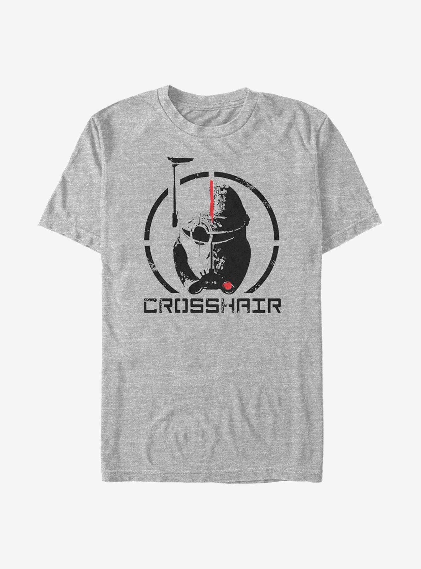 Star Wars: The Bad Batch Crosshair T-Shirt, ATH HTR, hi-res