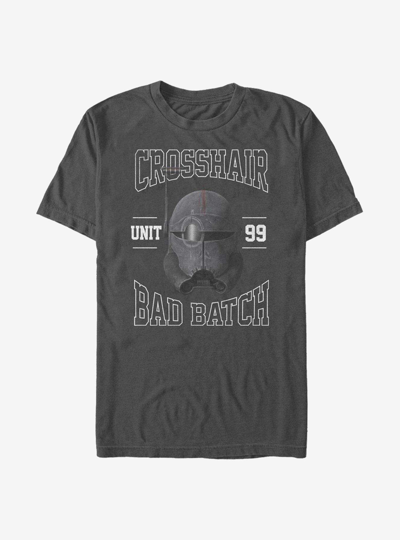 Star Wars: The Bad Batch Crosshair T-Shirt, CHARCOAL, hi-res