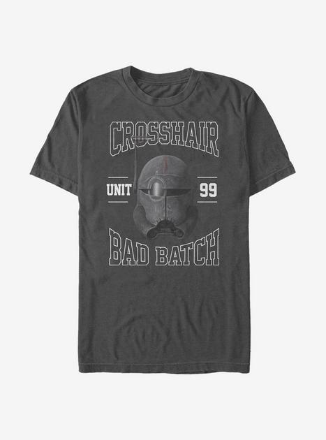 Star Wars: The Bad Batch Crosshair T-Shirt - GREY | Hot Topic