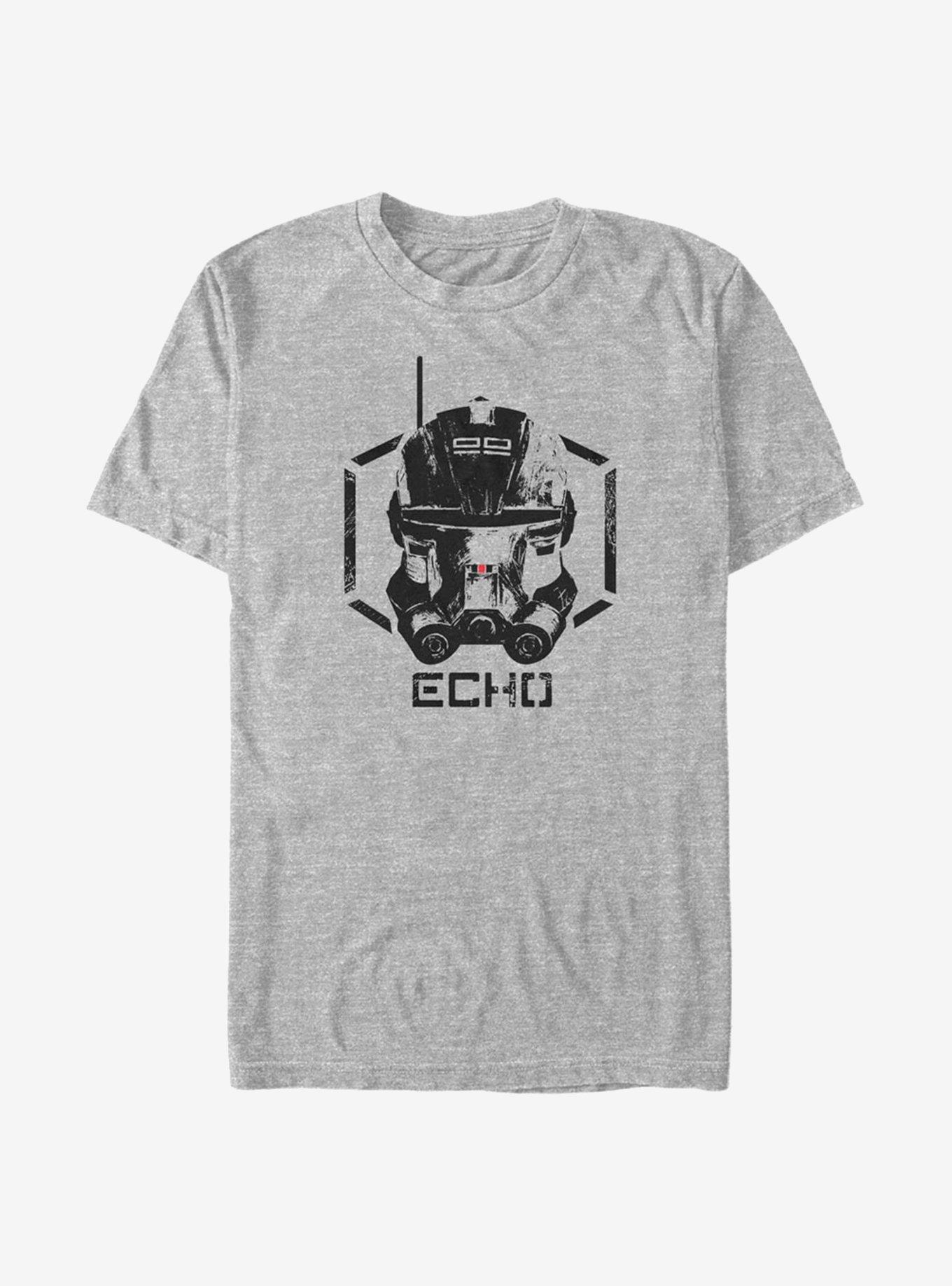 Star Wars: The Bad Batch Echo T-Shirt, ATH HTR, hi-res