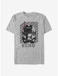 Star Wars: The Bad Batch Echo T-Shirt, ATH HTR, hi-res