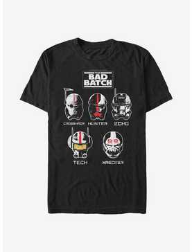 Star Wars: The Bad Batch Helmet Group T-Shirt, , hi-res
