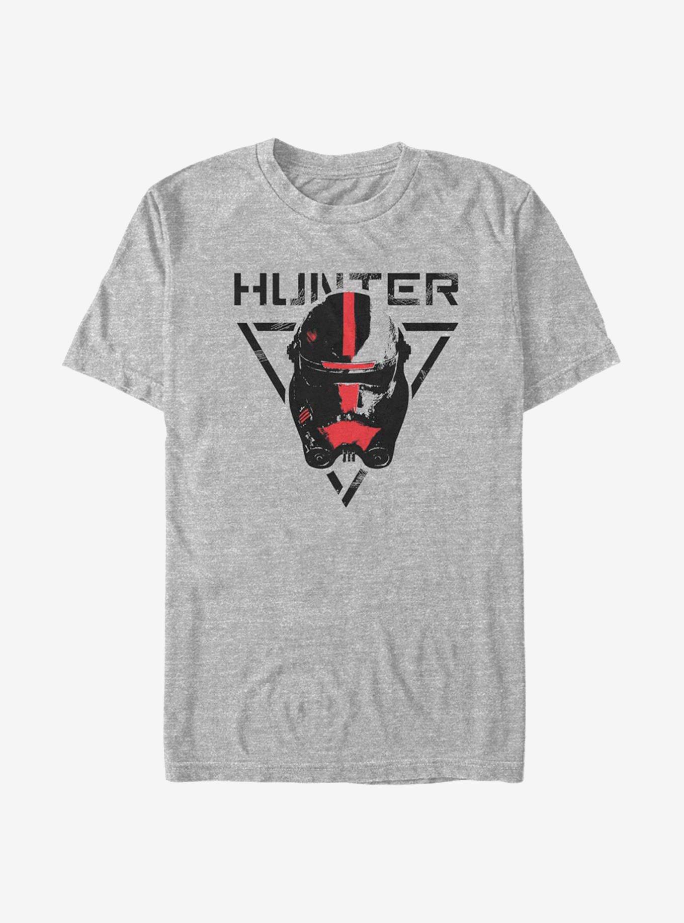 Star Wars: The Bad Batch Hunter T-Shirt, ATH HTR, hi-res