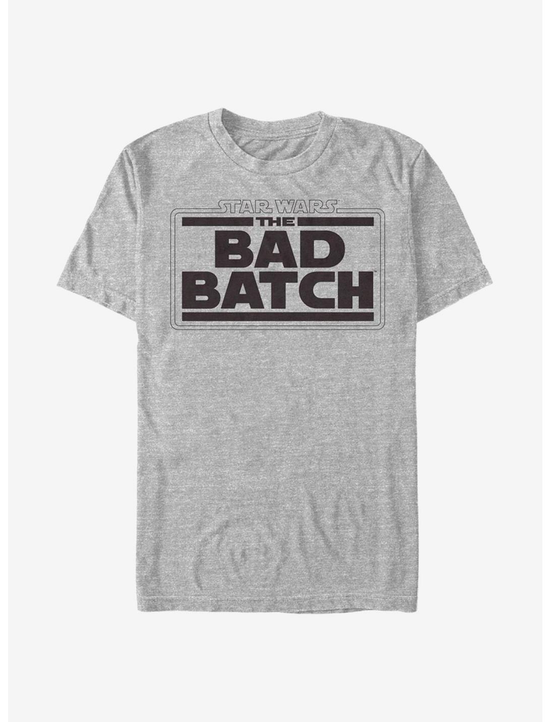 Star Wars: The Bad Batch Logo T-Shirt, ATH HTR, hi-res