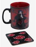 Naruto Shippuden Itachi & Kakashi Color Change Mug & Coaster Set  , , hi-res