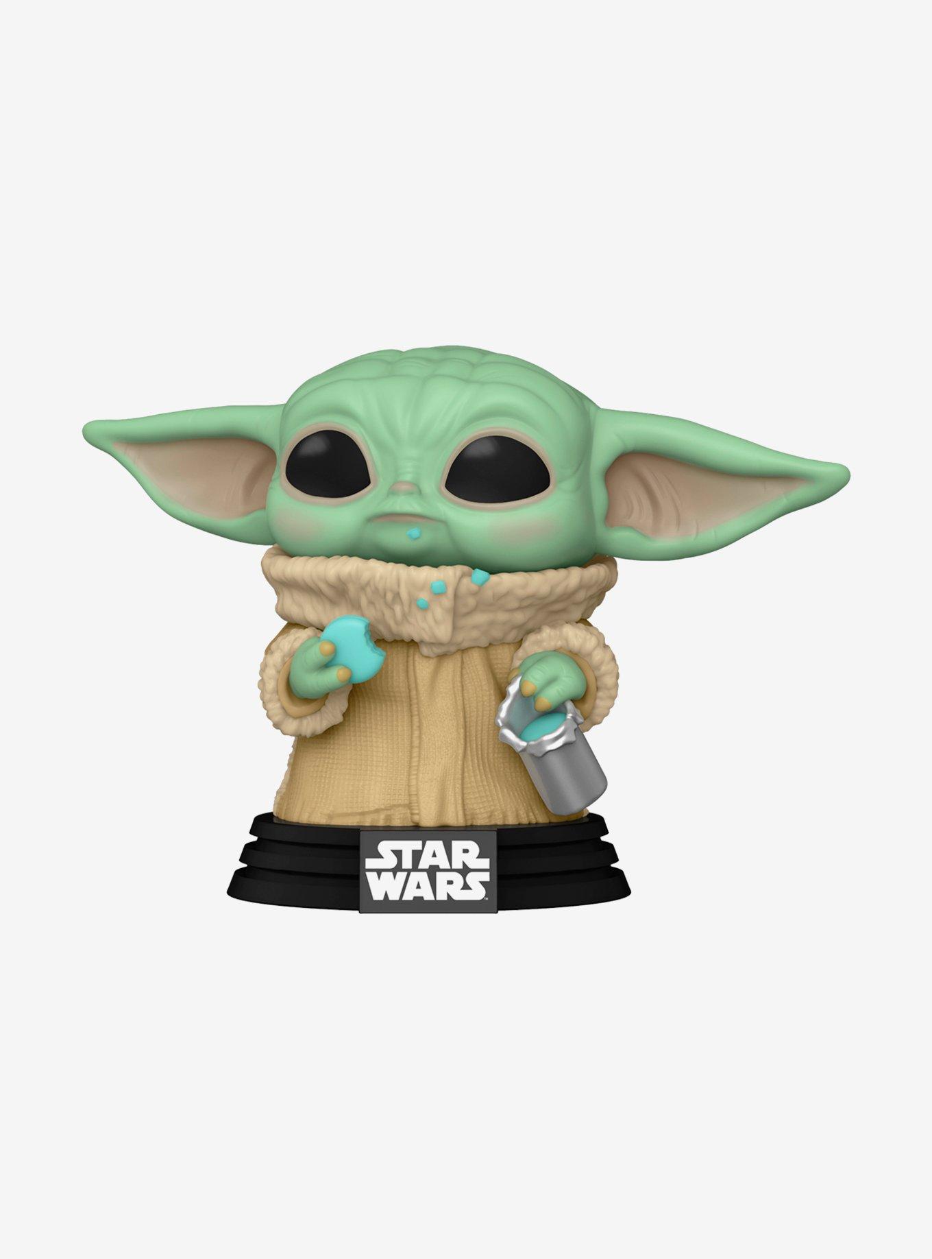 Funko Star Wars: The Mandalorian Pop! Grogu With Cookies Vinyl Bobble-Head, , hi-res