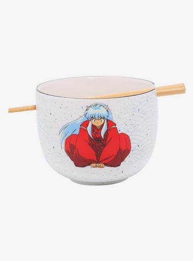 Deals InuYasha Ramen Bowl With Chopsticks