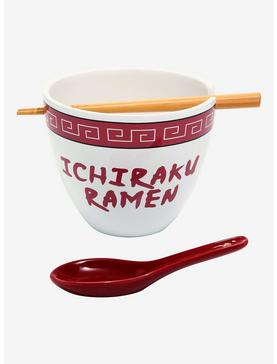 Naruto Shippuden Ichiraku Ramen Bowl with Chopsticks and Spoon, , hi-res