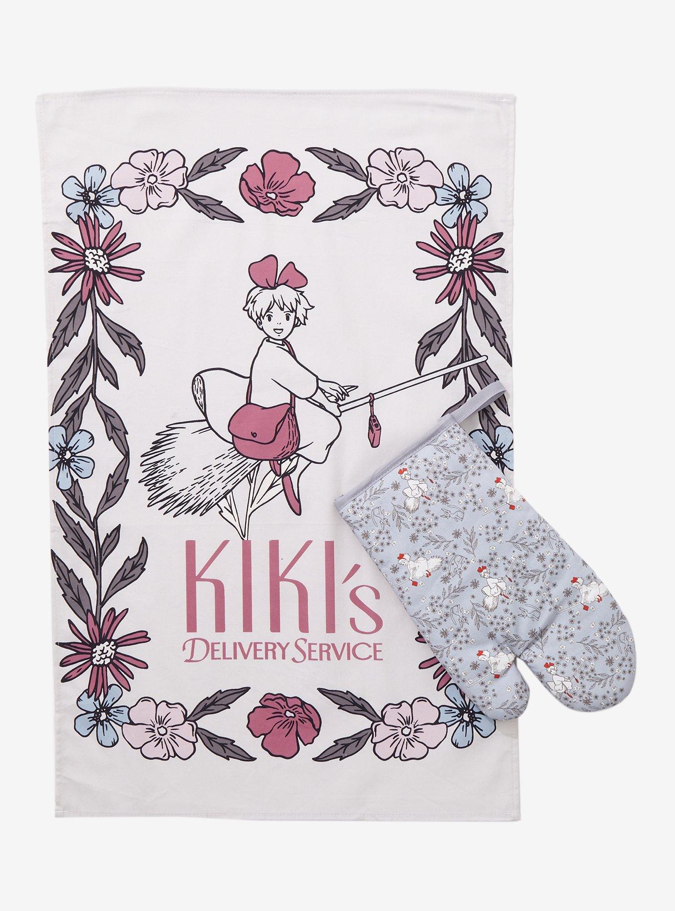 Studio Ghibli Kiki's Delivery Service Floral Kitchen Set - BoxLunch Exclusive, , hi-res