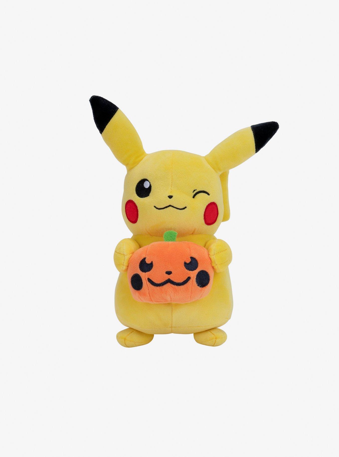 Pokemon Halloween Pikachu Pumpkin 8 Inch Plush Hot Topic