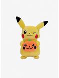 Pokemon Halloween Pikachu Pumpkin 8 Inch Plush, , hi-res