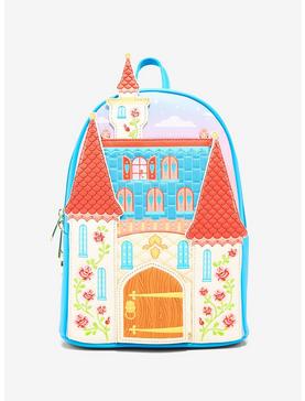 Her Universe Disney Beauty and the Beast Swinging Door Castle Mini Backpack - BoxLunch Exclusive, , hi-res