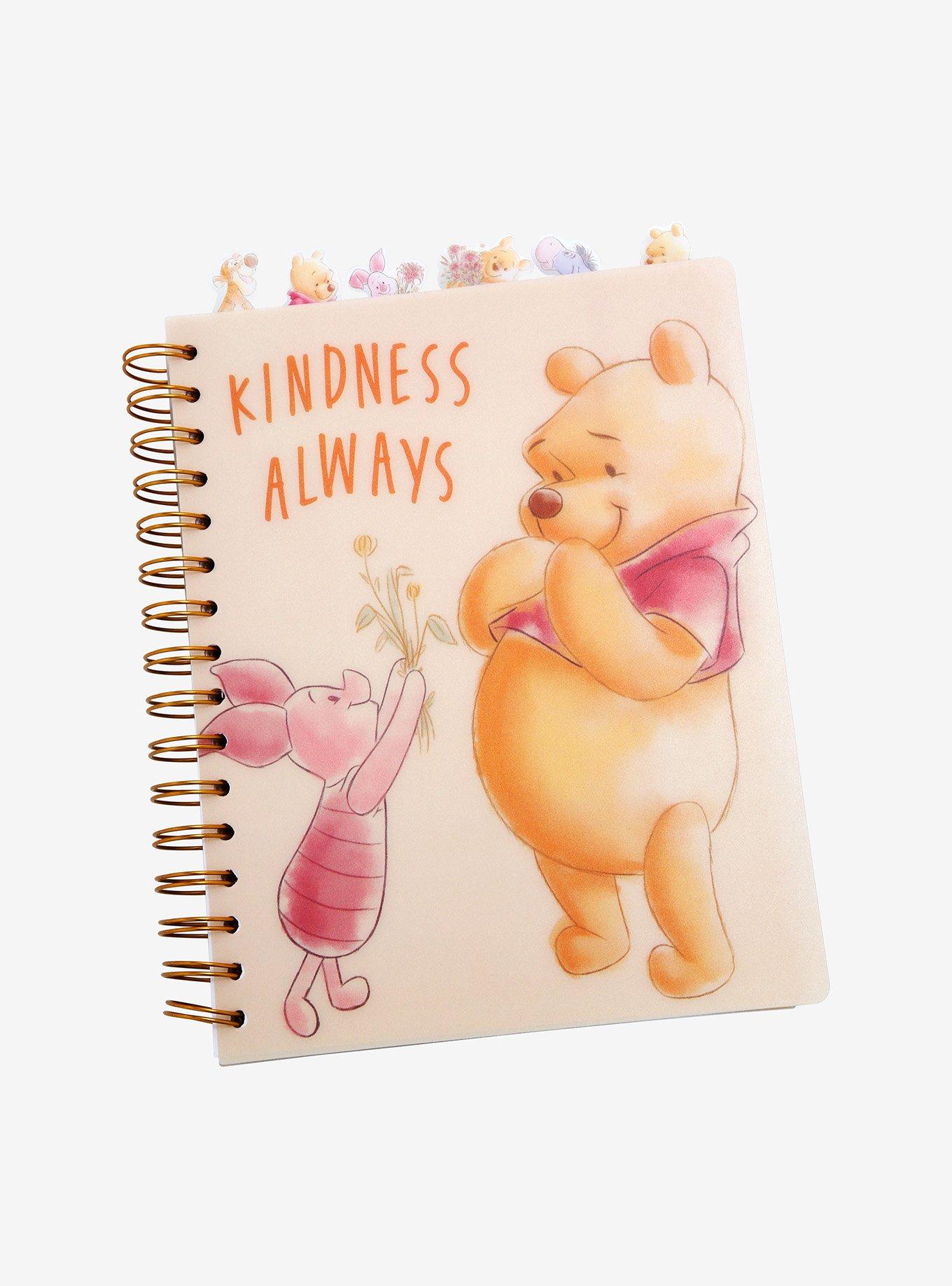 Disney Winnie the Pooh Kindness Always Tab Journal