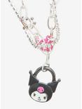 Kuromi Padlock Chain Choker Necklace, , hi-res