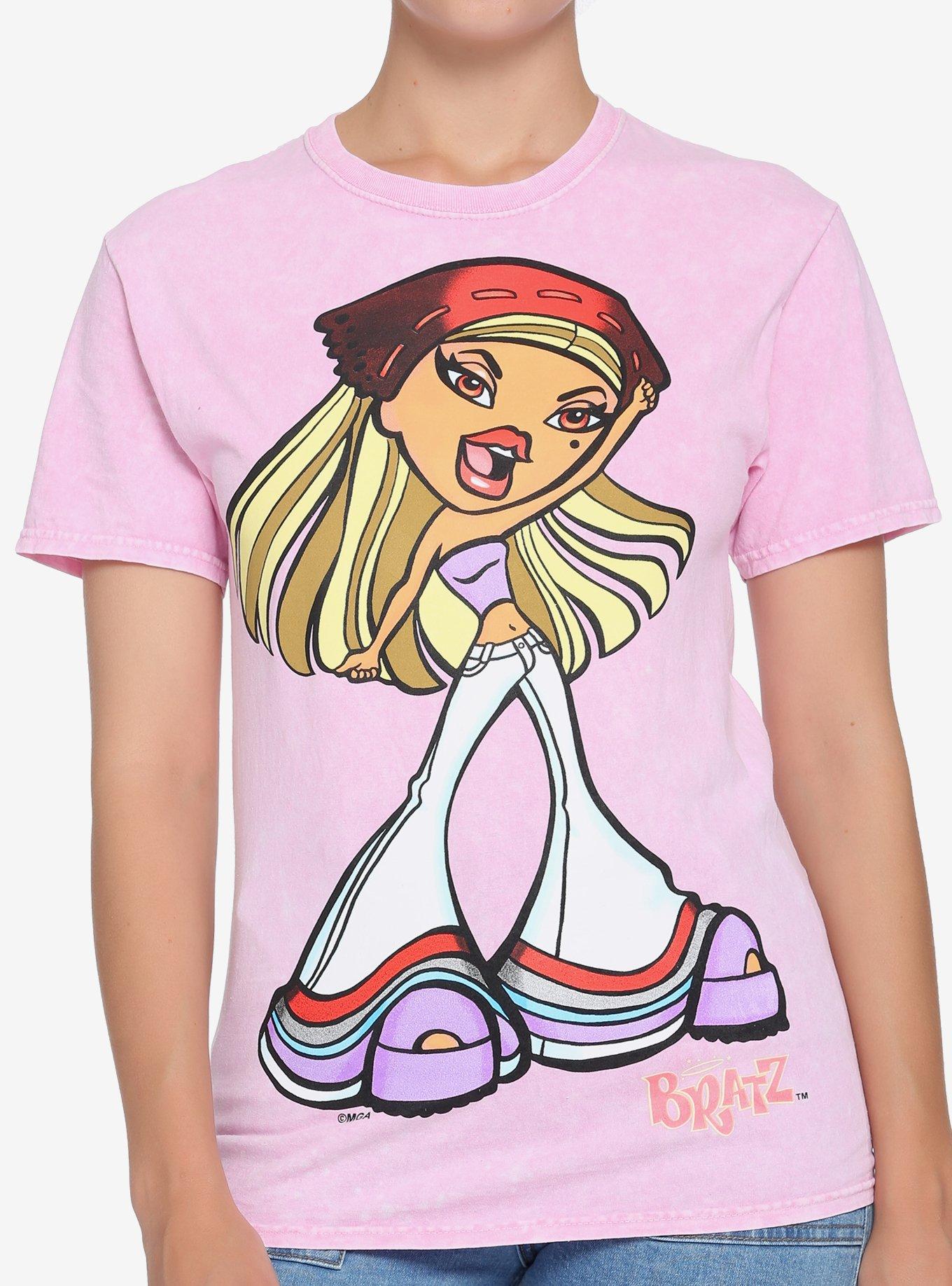 Bratz Yasmin Boyfriend Fit Girls T-Shirt, MULTI, hi-res