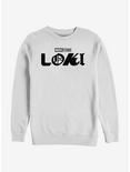 Marvel Loki Logo Crew Sweatshirt, WHITE, hi-res